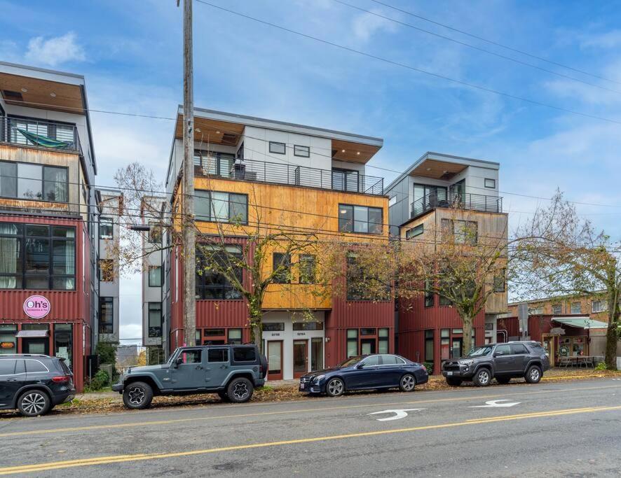 West Seattle'S Modern Townhome Exterior foto